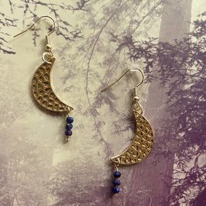 Crescent Moon earrings.
